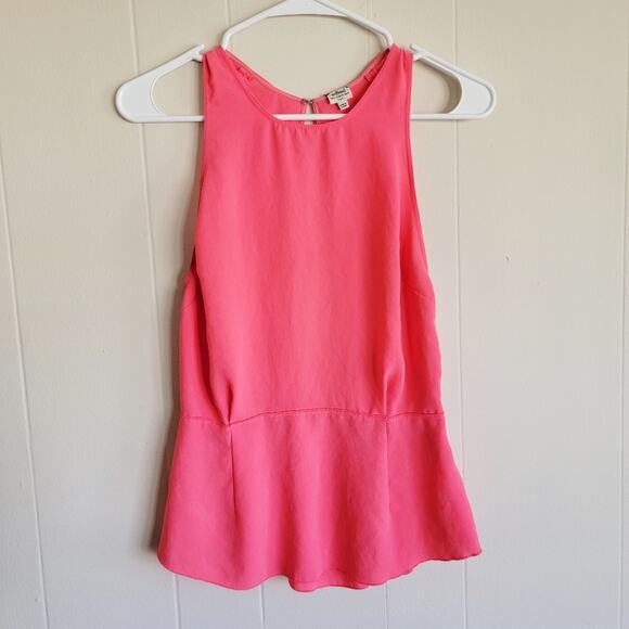 Aritzia Tops - Aritzia Wilfred Open Back Peplum Tank Top